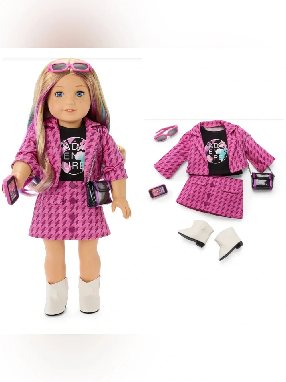 NIB American Girl Truly Me Fun in the City Travel Outfit
